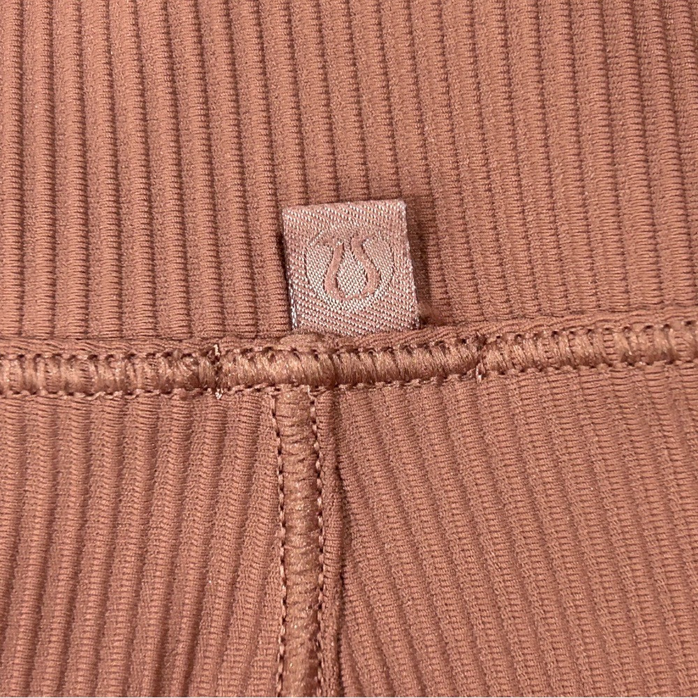 Lululemon Ribbed Pink Top - Picture 2 of 4